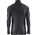 Underställ BLÅKLÄDER tröja zip warm merinoull grå/svart XS