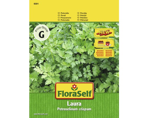 Kryddväxtfrö FLORASELF Persilja Laura-0