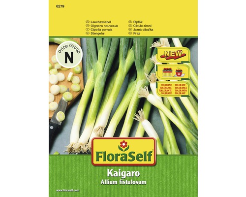 Grönsaksfrö FLORASELF Sallatslök Kaigaro-0