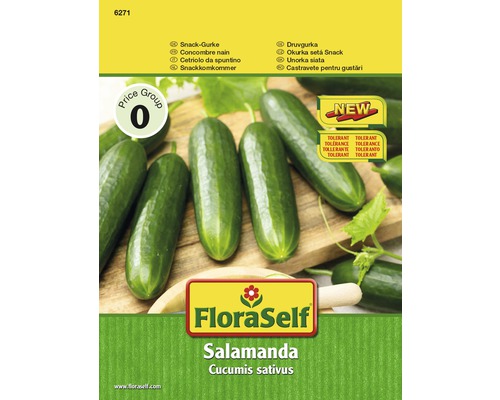 Grönsaksfrö FLORASELF Snackgurka Salamanda
