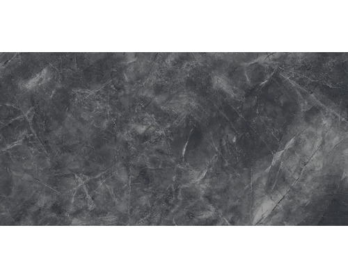 Klinker keramik svart messina marble 30x60 cm rektifierad-0