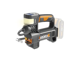 Kompressor & arbetslampa WORX 20V utan batteri och laddare WX092.9-thumb-0