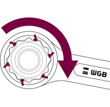WGB Blocknyckel ringsidan vinklad 15° 15 mm-thumb-1