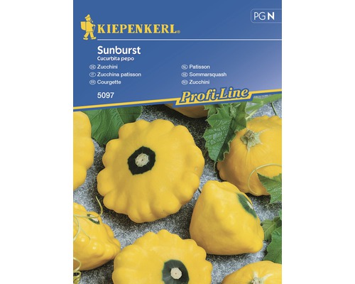 Grönsaksfrö KIEPENKERL Squash Sunburst-0