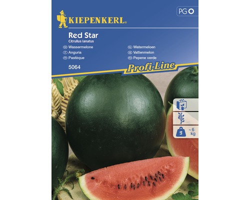 Vattenmelonfrö KIEPENKERL Vattenmelon Red Star