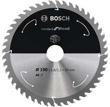 Sågklinga BOSCH Standard for Wood 190x30mm T48-thumb-0