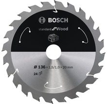 Sågklinga BOSCH Standard for Wood 136x20mm T24-thumb-0