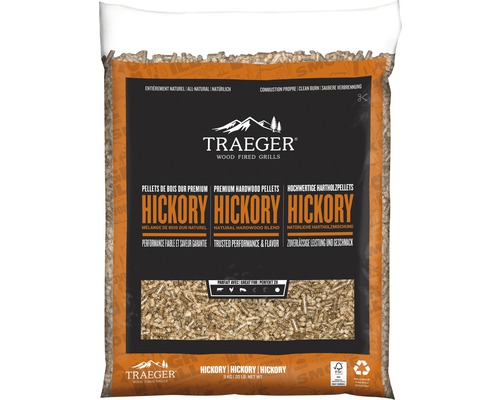 Träpellets TRAEGER Hickory 9kg-0