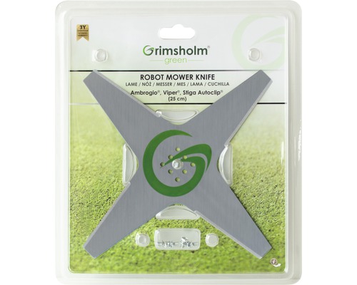 Kniv GRIMSHOLM GREEN för Stiga Autoclip 25cm