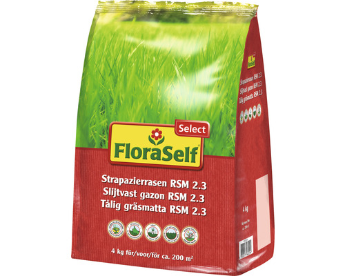 Gräsfrö FLORASELF Select Tålig gräsmatta RSM 2.3 4kg