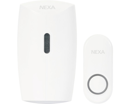 Dörrklocka NEXA trådlös AC med tryckknapp IP44