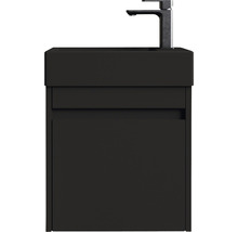 Badrumsmöbelset BASANO Avellino svart matt 45x54 cm-thumb-0