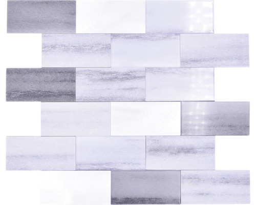 Mosaik Vinyl självhäftande SAM 5SW59 grå matt 28,8x29,4 cm