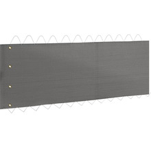 Balkongskydd grå 0,9x5m-thumb-1