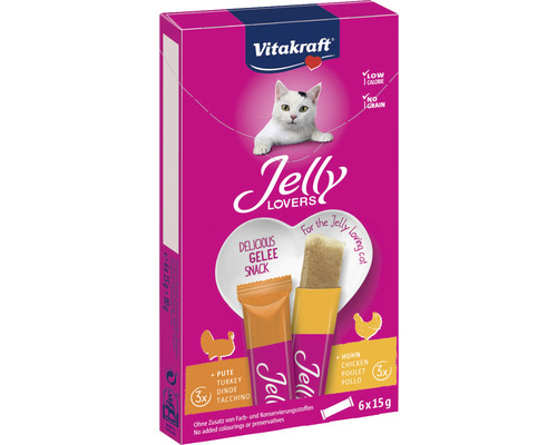 Kattgodis VITAKRAFT Cat Jelly Lovers kyckling