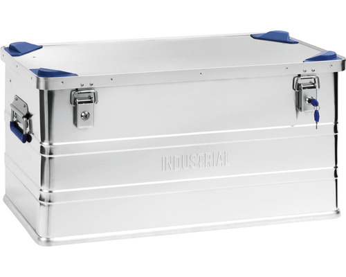 Förvaringsbox INDUSTRIAL 93L 775x375x385mm aluminium
