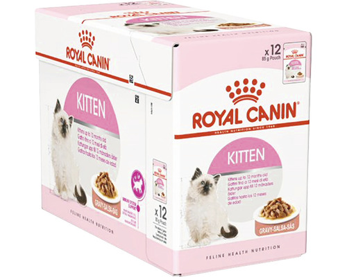 Kattmat ROYAL CANIN FHN Sterilised Gravy Kitten för kattunge 12x85g