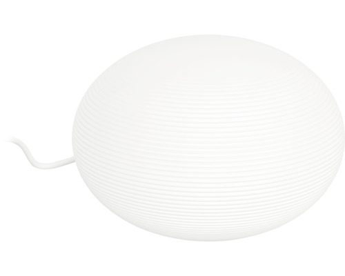 Bordslampa PHILIPS Hue Flourish White & Color Ambiance 9,5W 2000-6500K vit - kompatibel med SMART HOME by hornbach