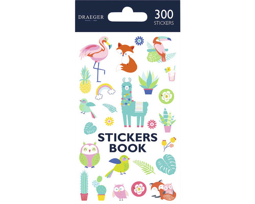 Ministickers NOUVELLES IMAGES Kids Book of Animals 8x15cm