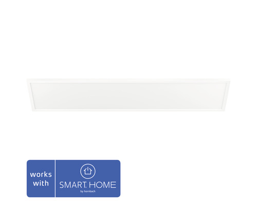 LED Panel PHILIPS Hue Aurelle White Ambiance 46,5W 300x1200x46mm dimbar vit inkl. strömbrytare med dimmer - kompatibel med SMART HOME by hornbach