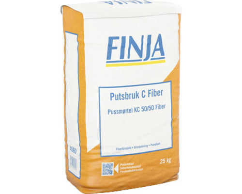 Putsbruk FINJA C fiber 25kg