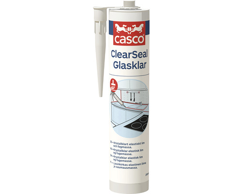 Fogmassa CASCO Clearseal glasklar 290ml