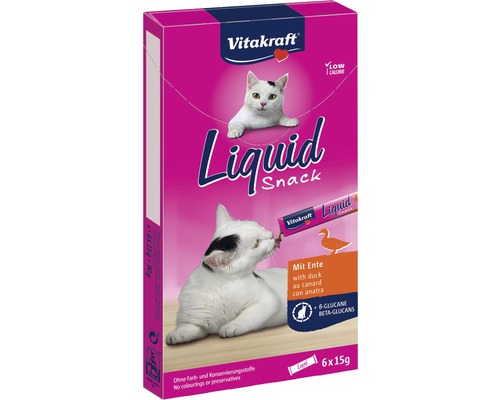 Kattgodis VITAKRAFT Cat Liquid Snacks Anka-0