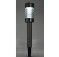Solcellslampa LED IP44 HxØ 430x62mm rostfri