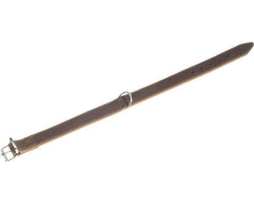 Hundhalsband KARLIE Rondo XL 32mm 57cm brun