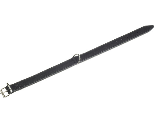 Hundhalsband KARLIE Rondo M/L 47cm 27mm svart