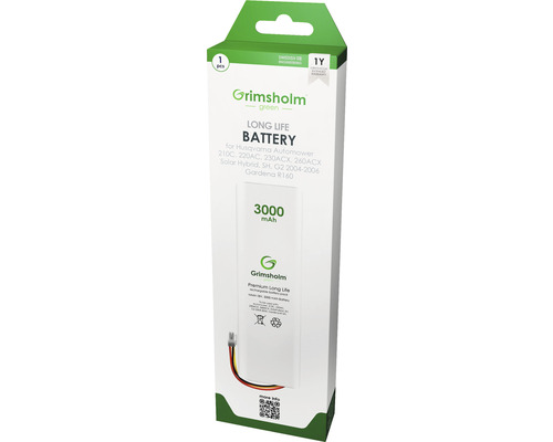 Batteri GRIMSHOLM GREEN Automower 3000 Nimh