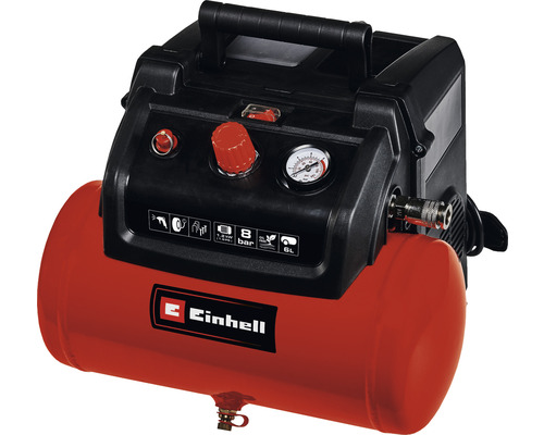 Kompressor EINHELL TC-AC 190/6/8 OF Set 8bar 1200W