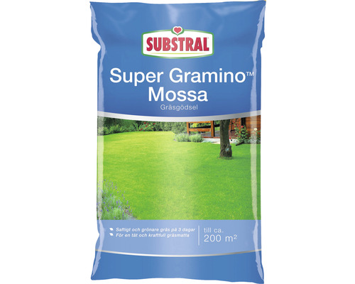Gräsmattegödsel SUBSTRAL Super Gramino Mossa 6,25kg