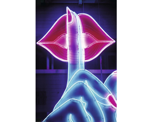 Maxiposter REINDERS Neon Lips 61x91,5cm