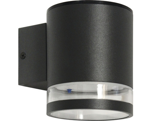 Vägglampa GELIA Solcellslampa IP44 0.5W aluminium