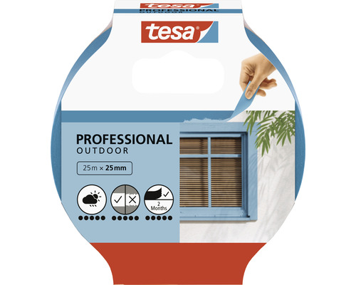 Maskeringstejp TESA Professional utomhus 25mm