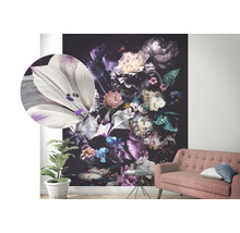 Fototapet MARBURG Smart Art Easy Floral lila 4 delar 270x212cm 47225-thumb-2