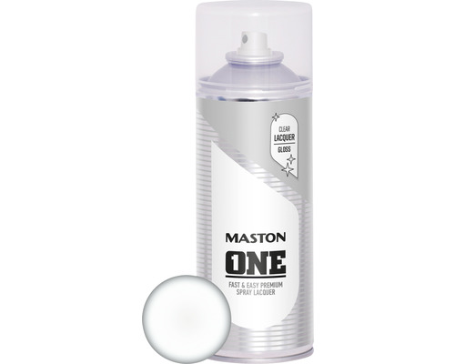 Sprayfärg MASTON One klarlack glans 400ml