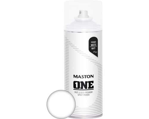 Sprayfärg MASTON One grundfärg vit 400ml