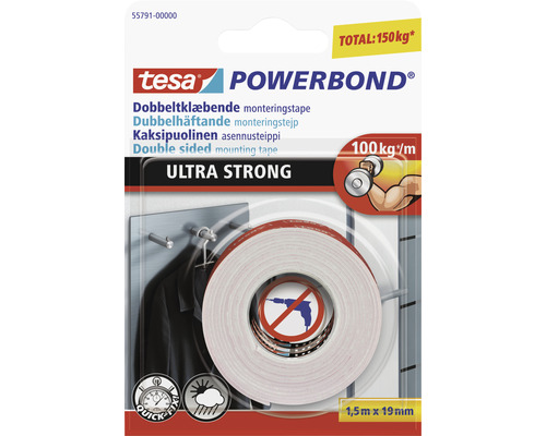 Monteringstejp TESA Powerbond Ultra Strong 19mmx1,5m