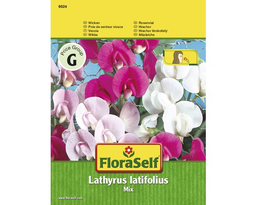 Blomfrö FLORASELF Perenn luktärt Lathyrus mix