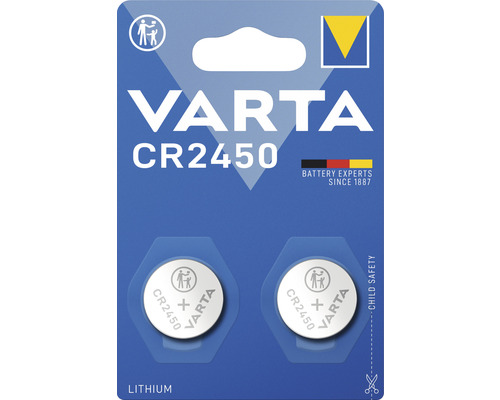 Knappcellsbatteri VARTA CR2450 2-pack