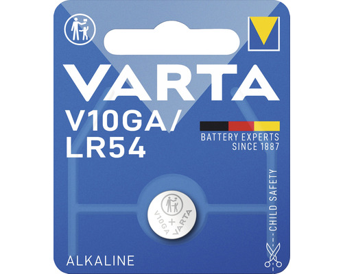Knappcellsbatteri VARTA 10GA LR54