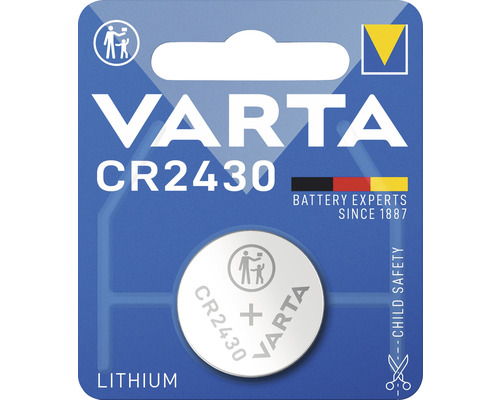 Knappcellsbatteri VARTA CR2430 litium