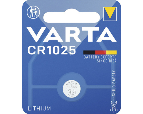 Knappcellsbatteri VARTA CR1025