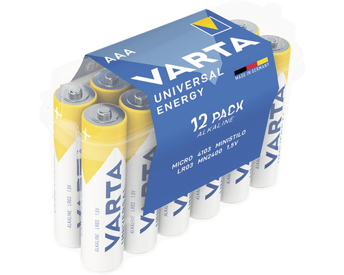 Batteri VARTA AAA 12-pack