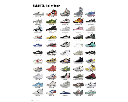 Poster Sneakers 60x90cm