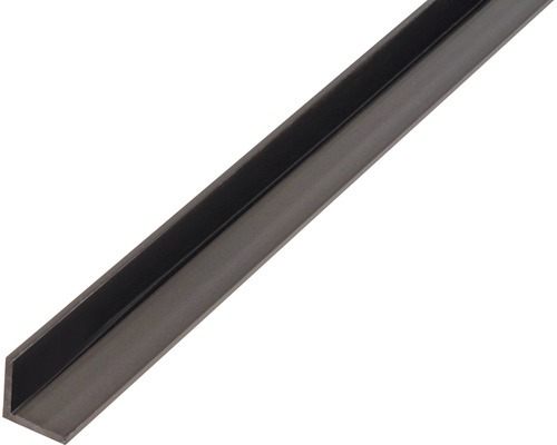 Vinkelprofil ALBERTS aluminium svart 25x25x1mm 2m
