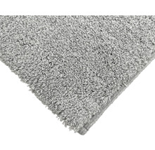 Badrumsmatta FORM & STYLE grå bomull 60x120 cm-thumb-1
