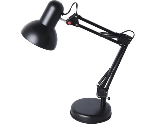 Skrivbordslampa FLAIR Bootis E27 H 520mm svart